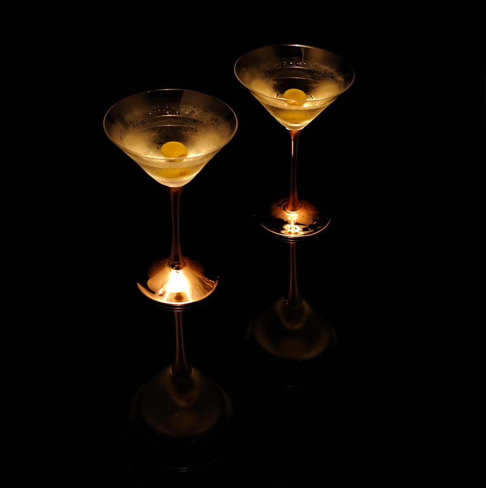 dry martini cocktail